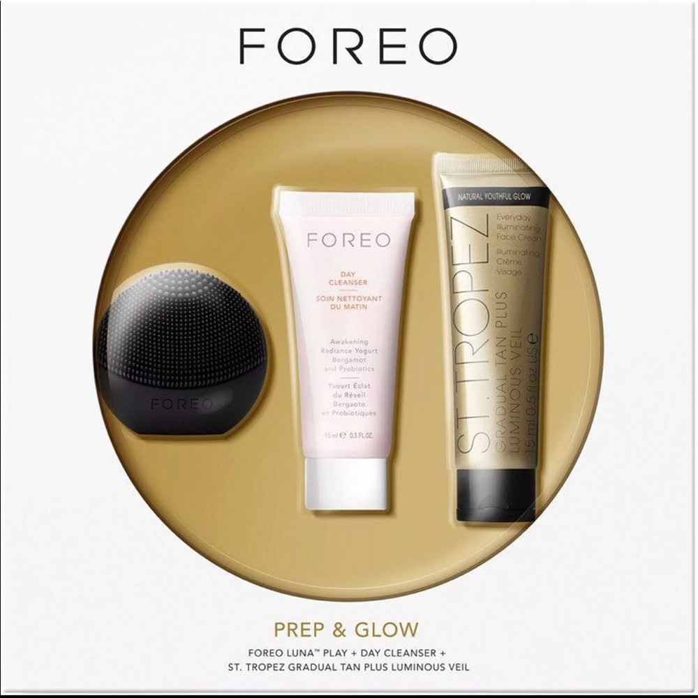 FOREO Luna play Prep & Glow Set NIB